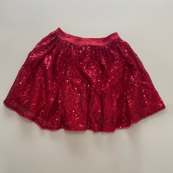 Grace Karin Other - Grace Karin Girls size 7 red sequin skirt - b2